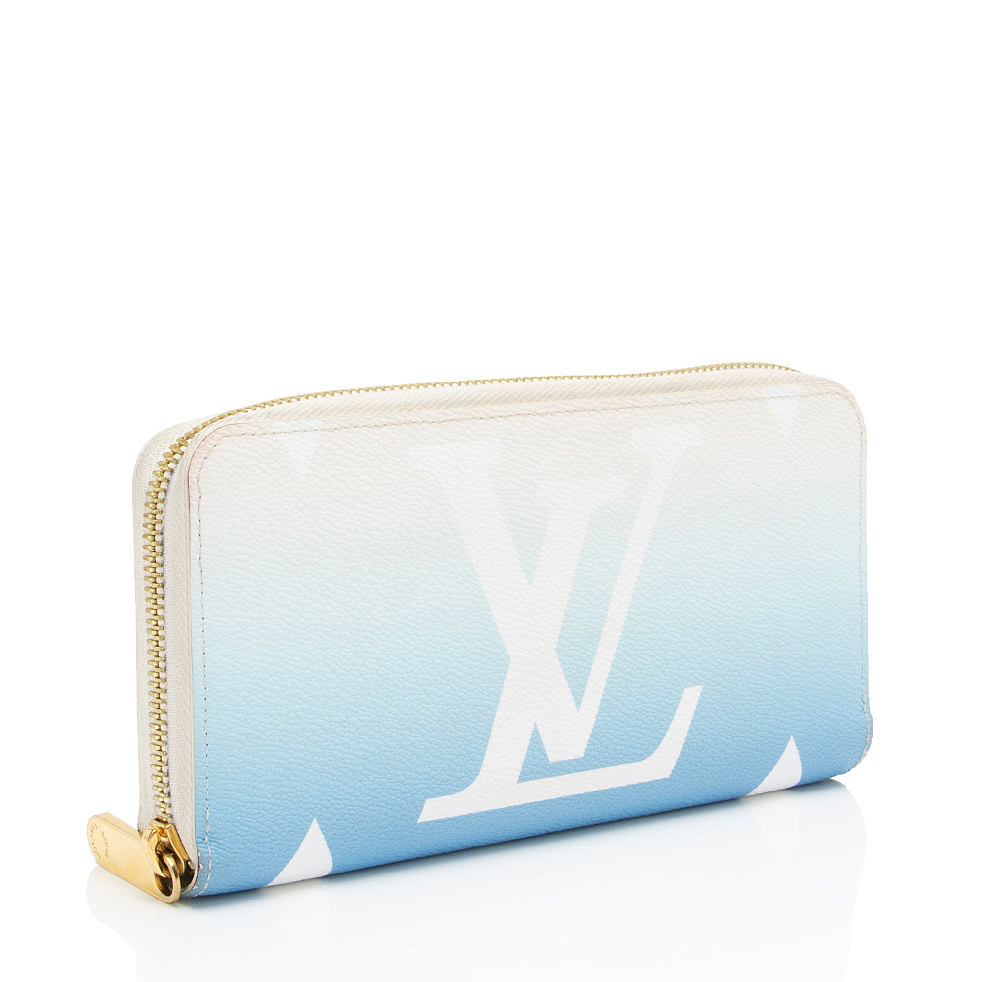 Louis Vuitton Giant Monogram Canvas By the Pool Zippy Wallet