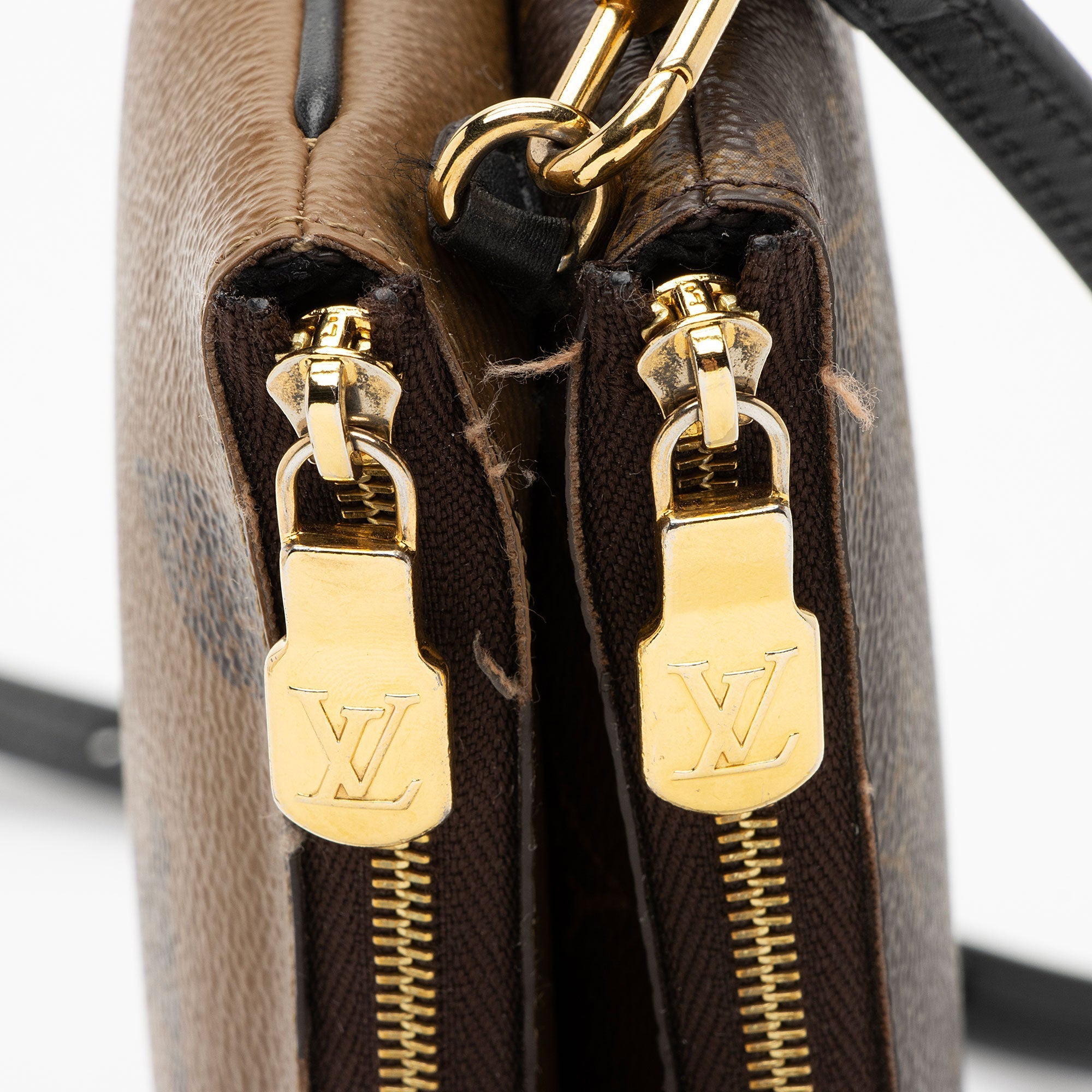 Louis Vuitton Giant Monogram Canvas Double Zip Pochette