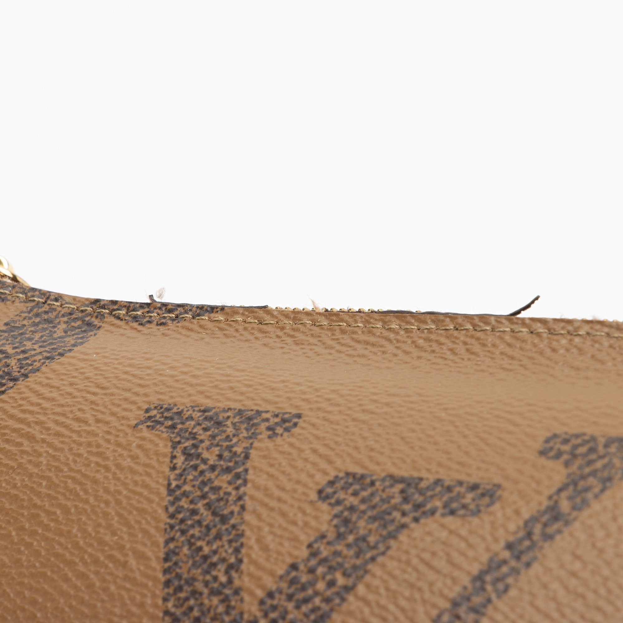 Louis Vuitton Giant Monogram Canvas Double Zip Pochette