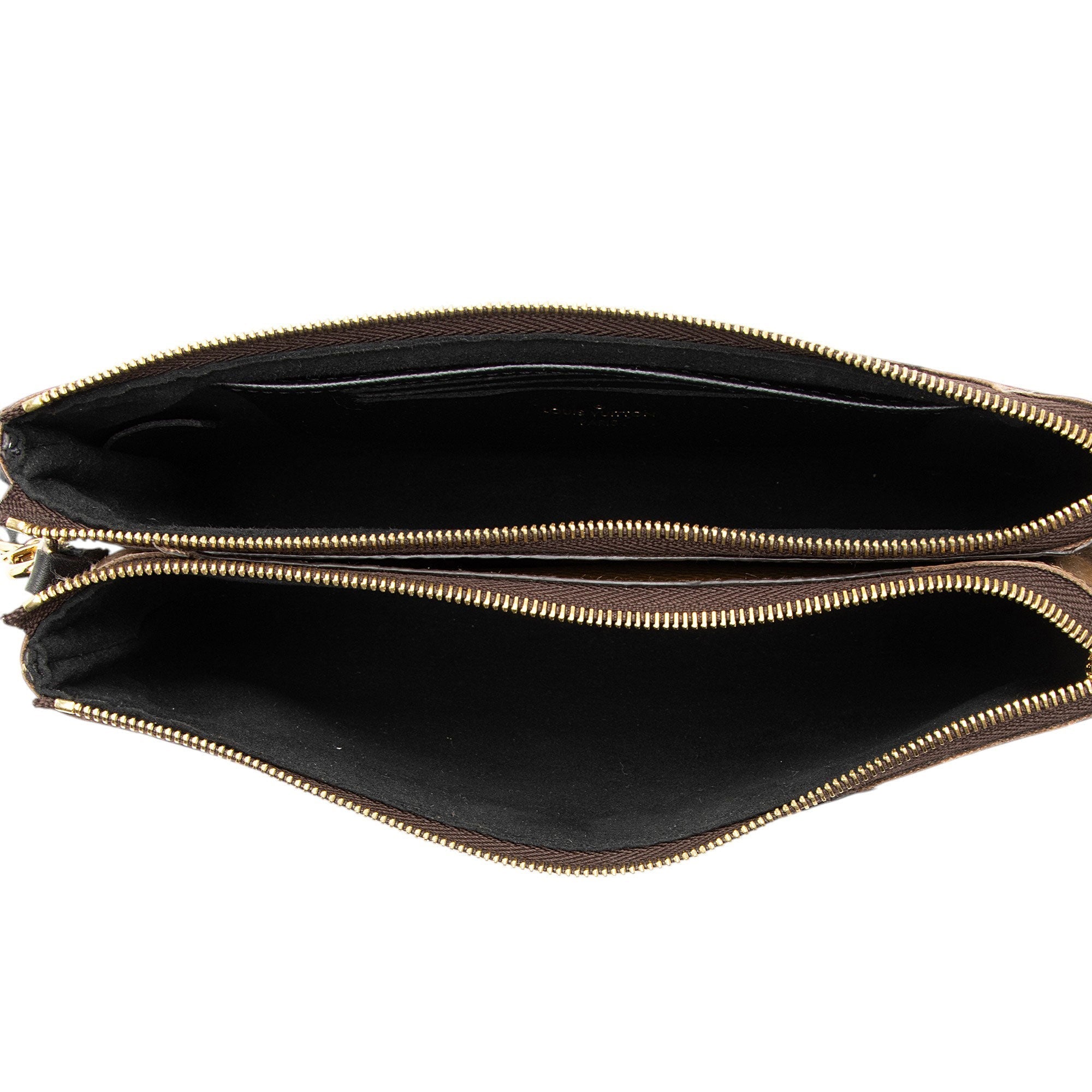 Louis Vuitton Giant Monogram Canvas Double Zip Pochette