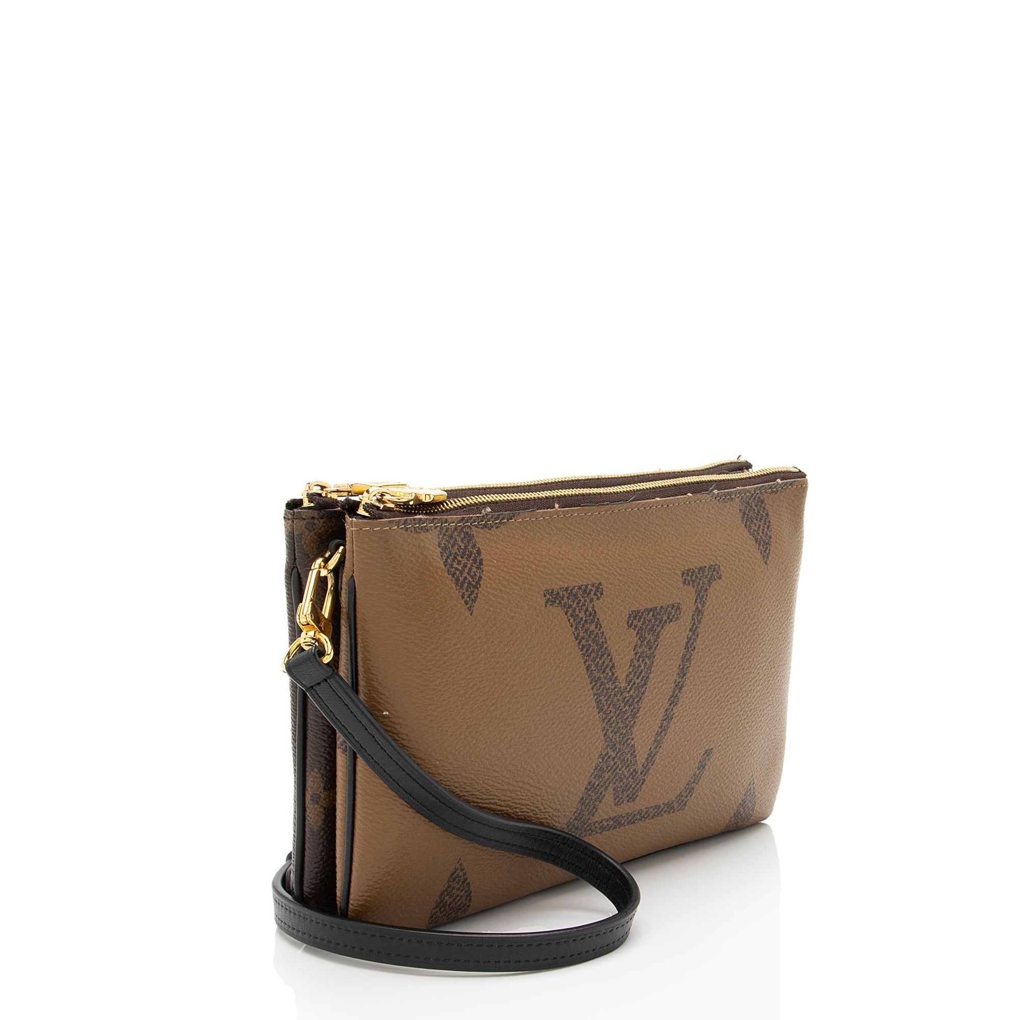 Louis Vuitton Giant Monogram Canvas Double Zip Pochette