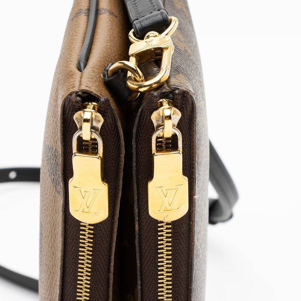 Louis Vuitton Giant Monogram Canvas Double Zip Pochette