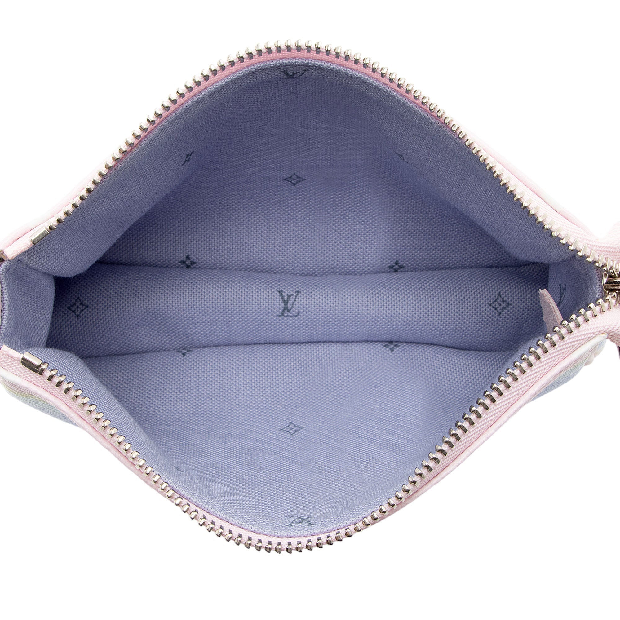 Louis Vuitton Giant Monogram Canvas Escale Mini Pochette Accessoires (SHF-IOkfau)