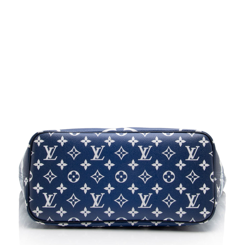Louis Vuitton Giant Monogram Canvas Escale Neverfull MM Tote (SHF-8ku4mD)