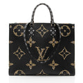 Louis Vuitton Giant Monogram Canvas Jungle Onthego GM Tote (SHF-UZF7TB)