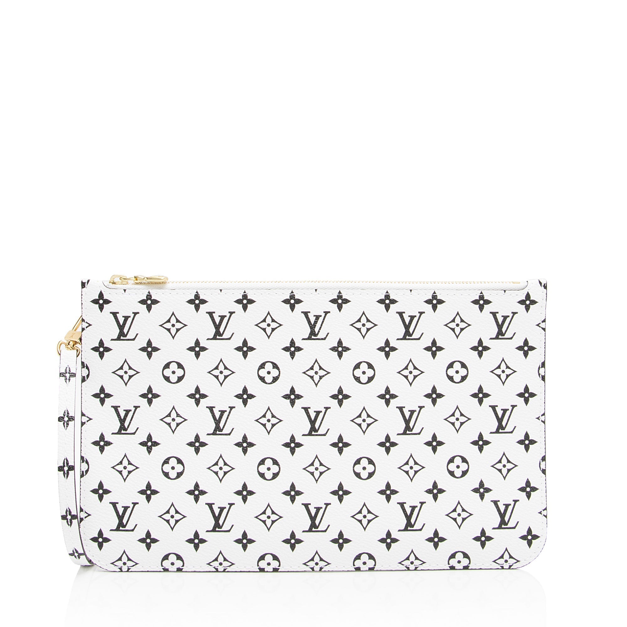 Louis Vuitton Giant Monogram Canvas Neverfull MM Pochette (SHF-bEeket)