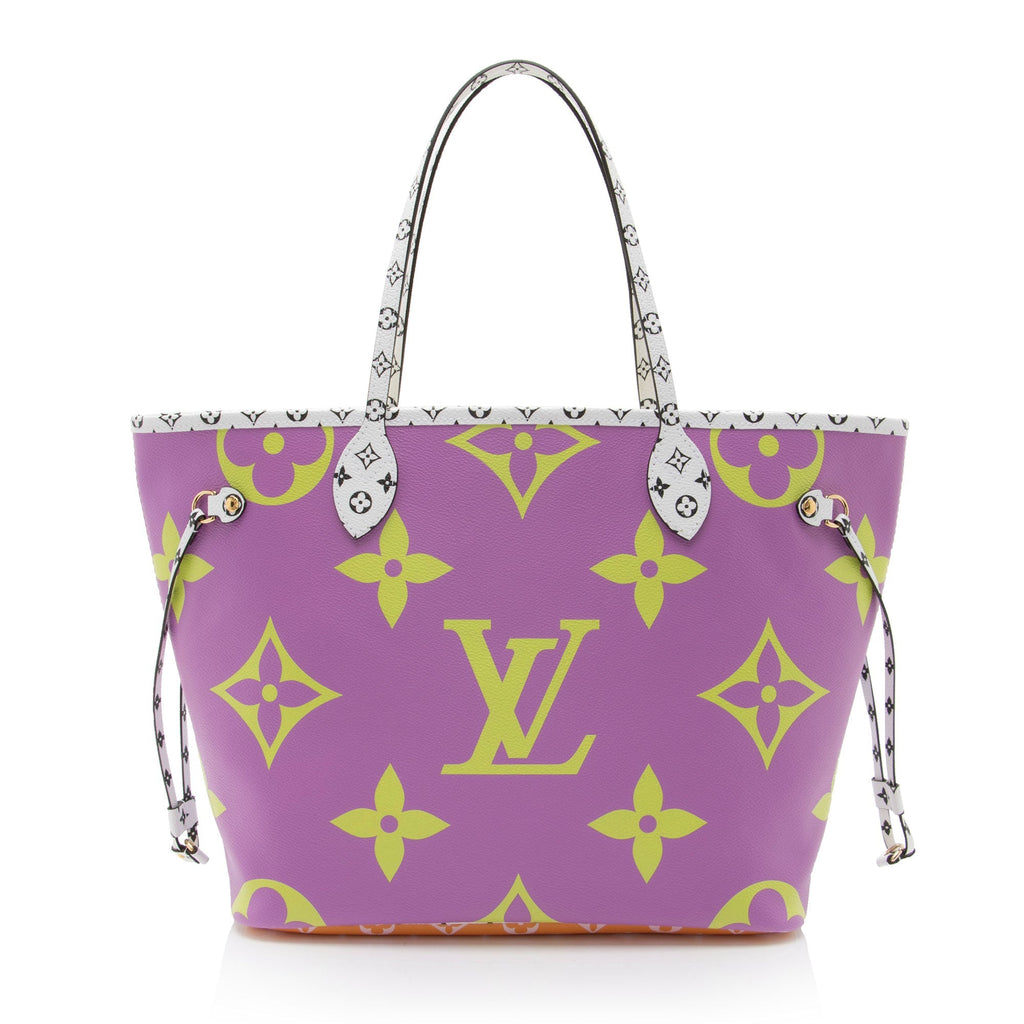 Louis Vuitton Giant Monogram Canvas Neverfull MM Tote (SHF-FTNZLi)