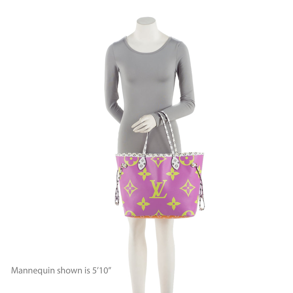 Louis Vuitton Giant Monogram Canvas Neverfull MM Tote (SHF-FTNZLi)