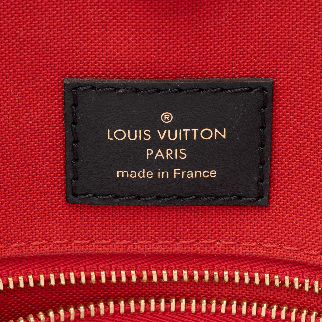 Louis Vuitton Giant Monogram Canvas Onthego GM Tote (SHF-1YYMn6)