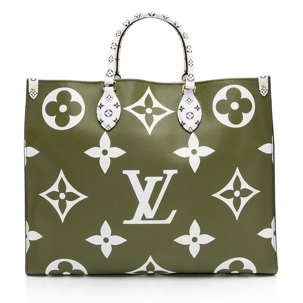 Louis Vuitton Giant Monogram Canvas Onthego GM Tote (SHF-2OCOFy)
