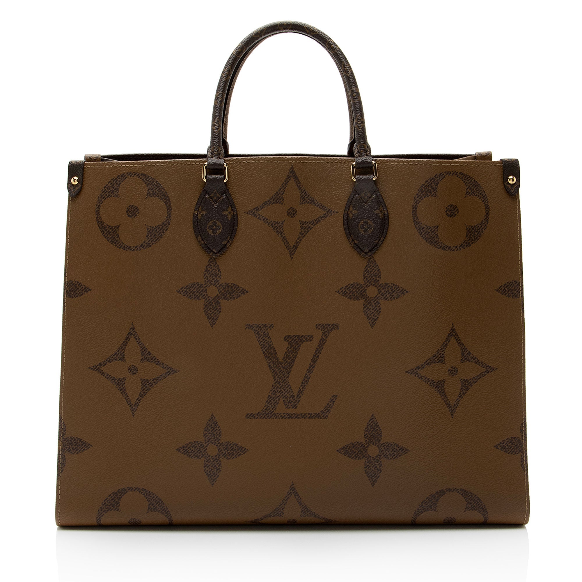 Louis Vuitton Giant Monogram Canvas Onthego GM Tote (SHF-2xyle4)