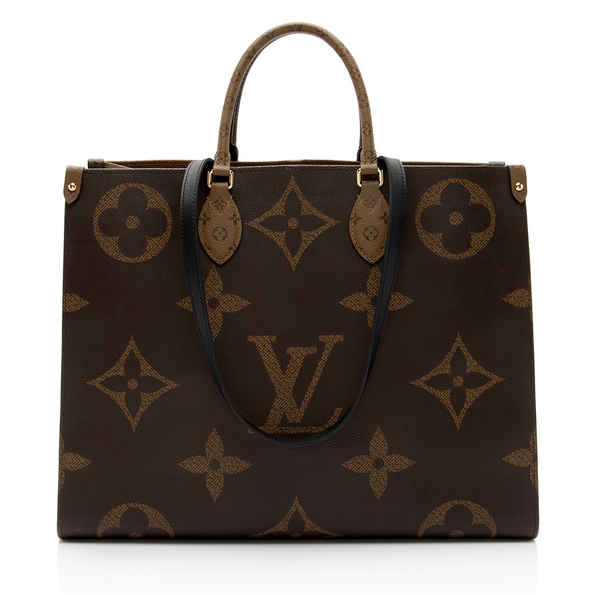 Louis Vuitton Giant Monogram Canvas Onthego GM Tote (SHF-2xyle4)