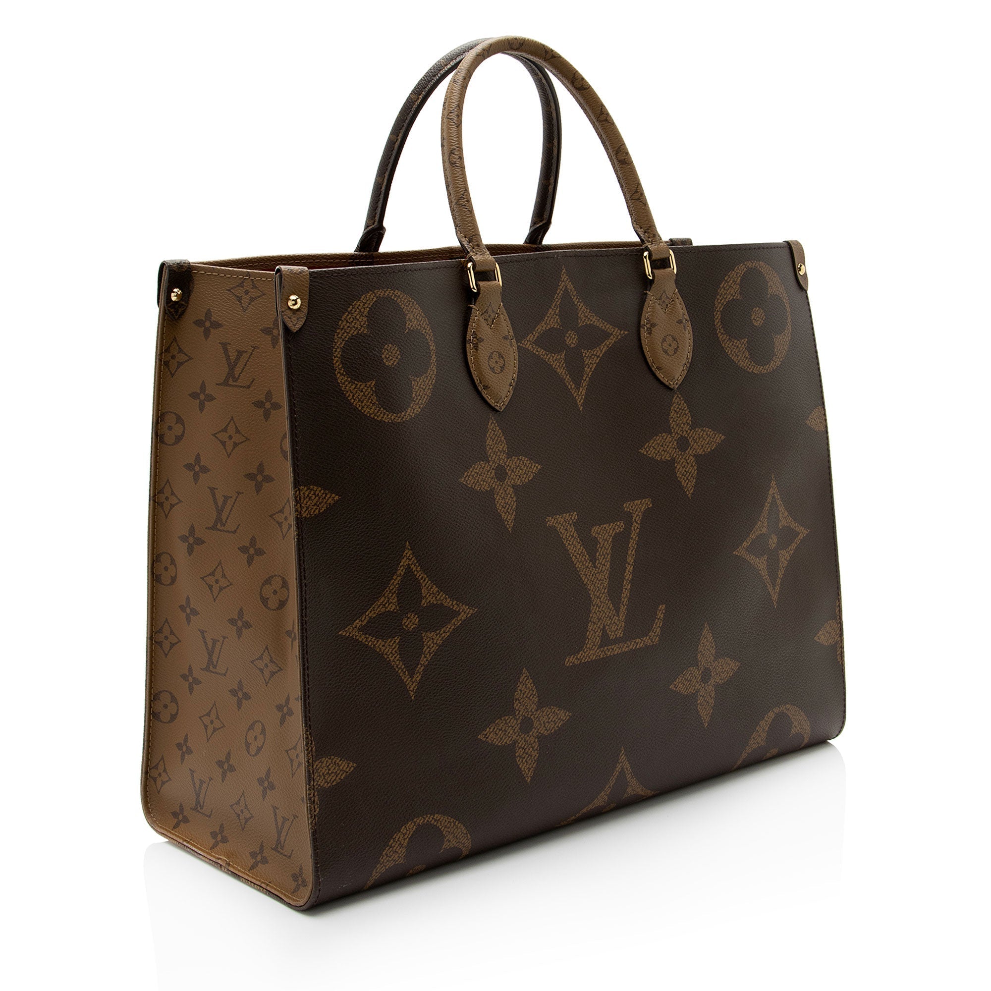 Louis Vuitton Giant Monogram Canvas Onthego GM Tote (SHF-2xyle4)