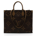 Louis Vuitton Giant Monogram Canvas Onthego GM Tote (SHF-6siASN)