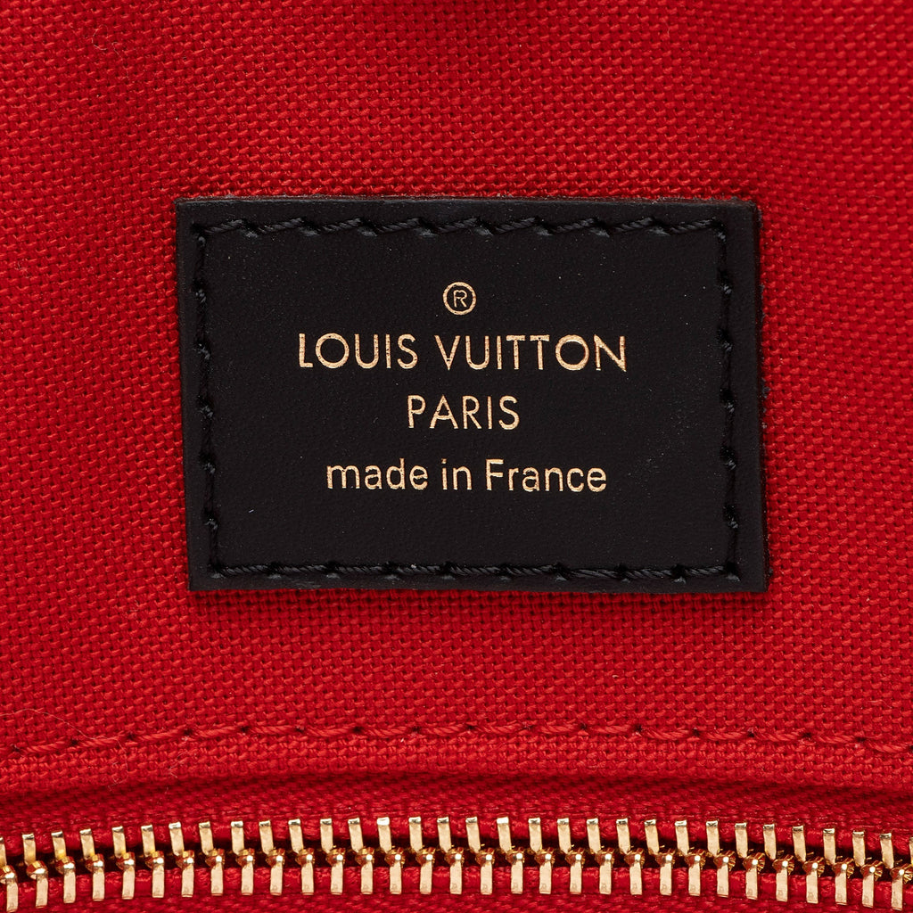 Louis Vuitton Giant Monogram Canvas Onthego GM Tote (SHF-6siASN)