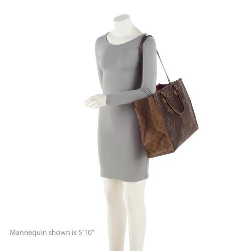 Louis Vuitton Giant Monogram Canvas Onthego GM Tote (SHF-6siASN)