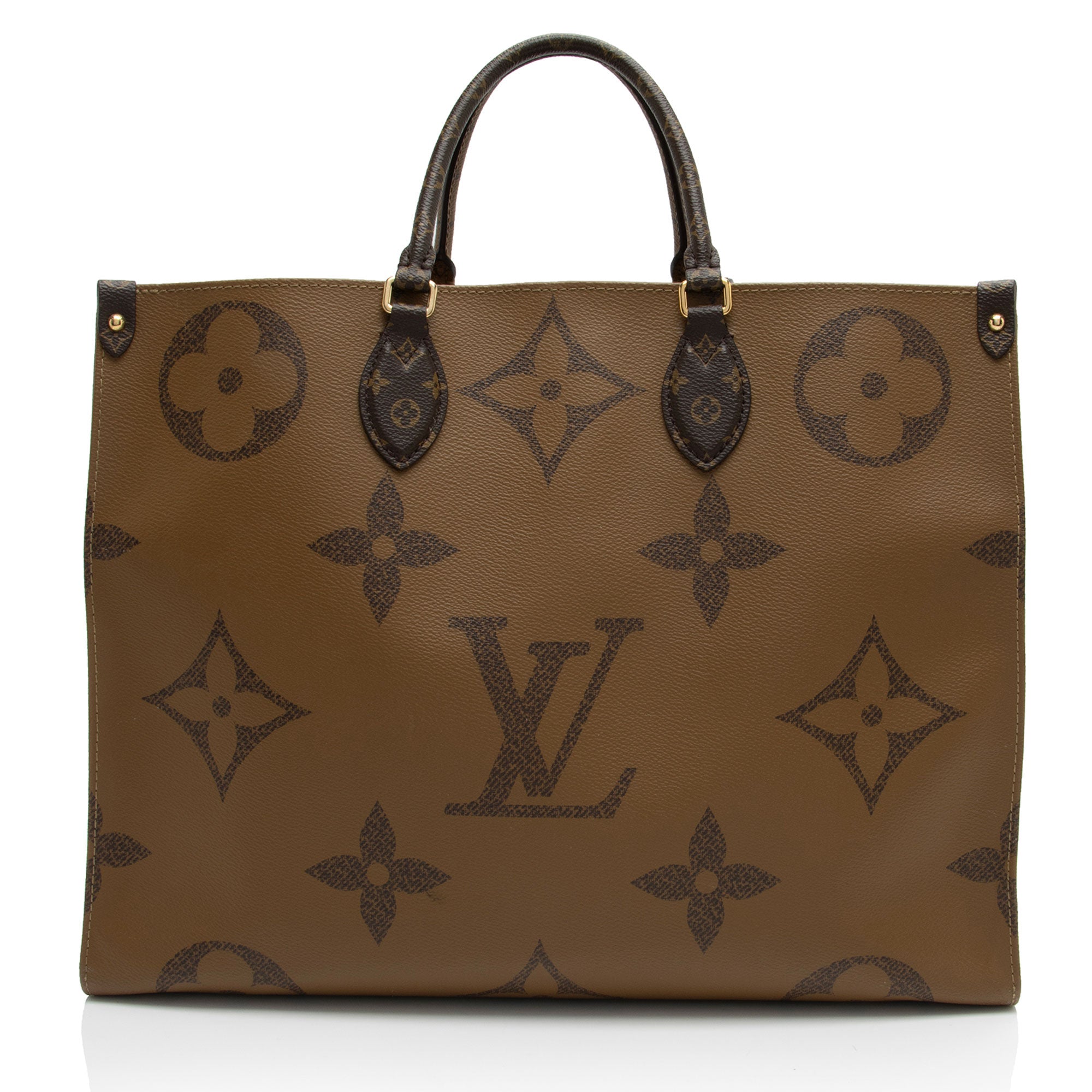 Louis Vuitton Giant Monogram Canvas Onthego GM Tote (SHF-aq3PTj)