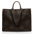 Louis Vuitton Giant Monogram Canvas Onthego GM Tote (SHF-aq3PTj)