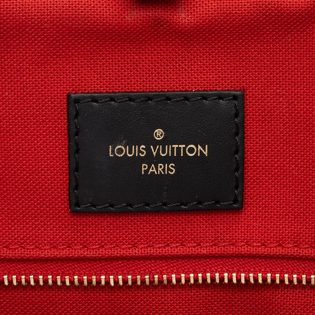 Louis Vuitton Giant Monogram Canvas Onthego GM Tote (SHF-8lUZpc)