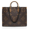 Louis Vuitton Giant Monogram Canvas Onthego GM Tote (SHF-fVBkOy)