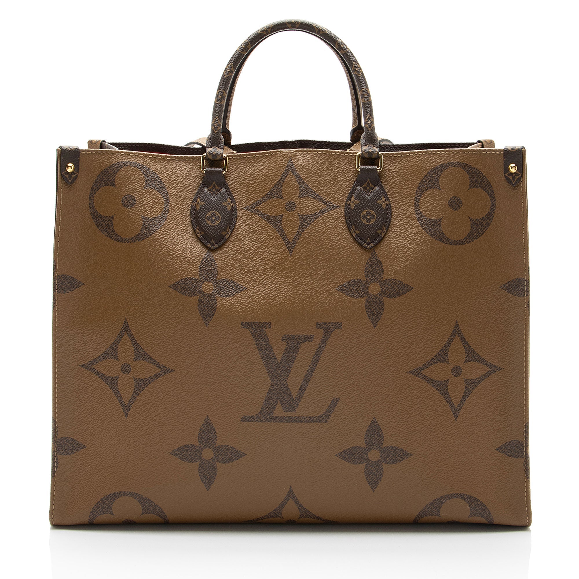 Louis Vuitton Giant Monogram Canvas Onthego GM Tote (SHF-KQAFwx)