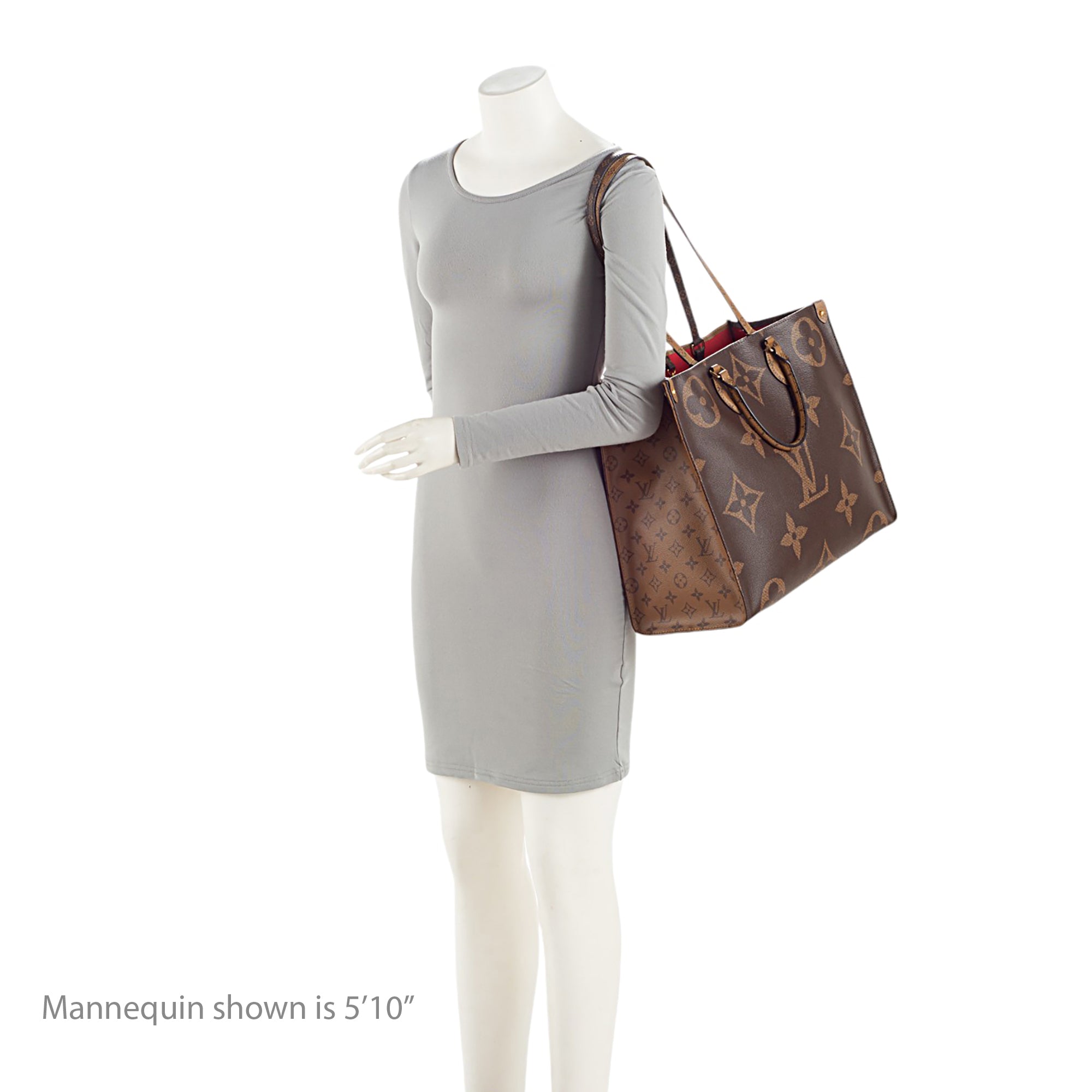 Louis Vuitton Giant Monogram Canvas Onthego GM Tote (SHF-KQAFwx)