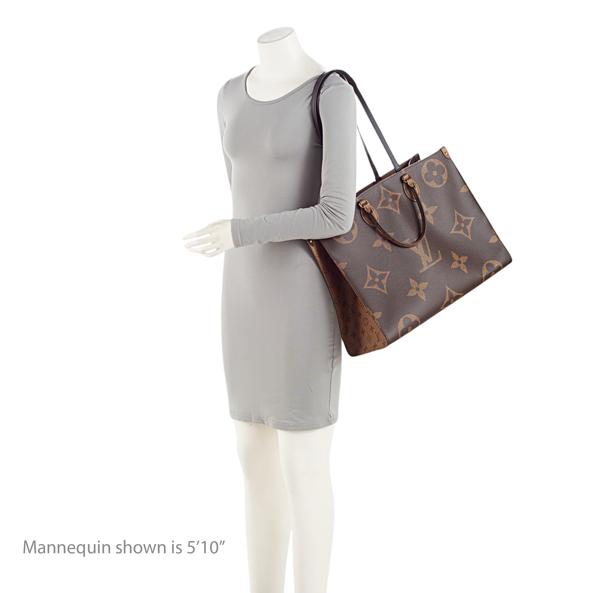 Louis Vuitton Giant Monogram Canvas Onthego GM Tote (SHF-cgdhIs)