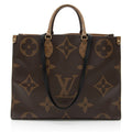 Louis Vuitton Giant Monogram Canvas Onthego GM Tote (SHF-lDNprR)