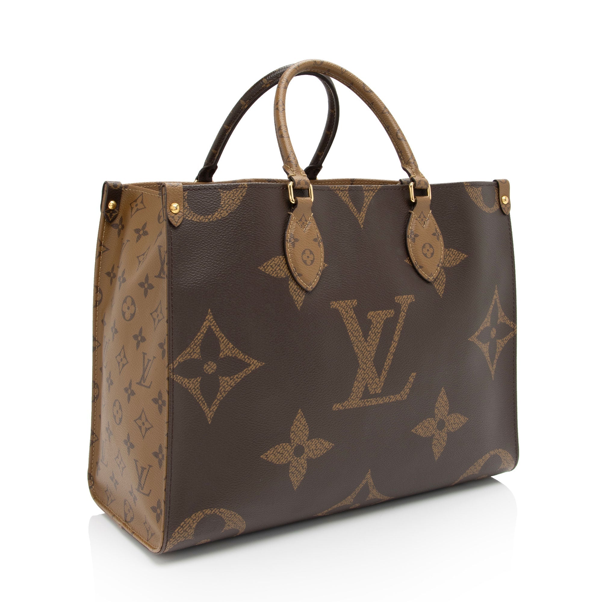 Louis Vuitton Giant Monogram Canvas Onthego MM Tote (SHF-nKCKP4)