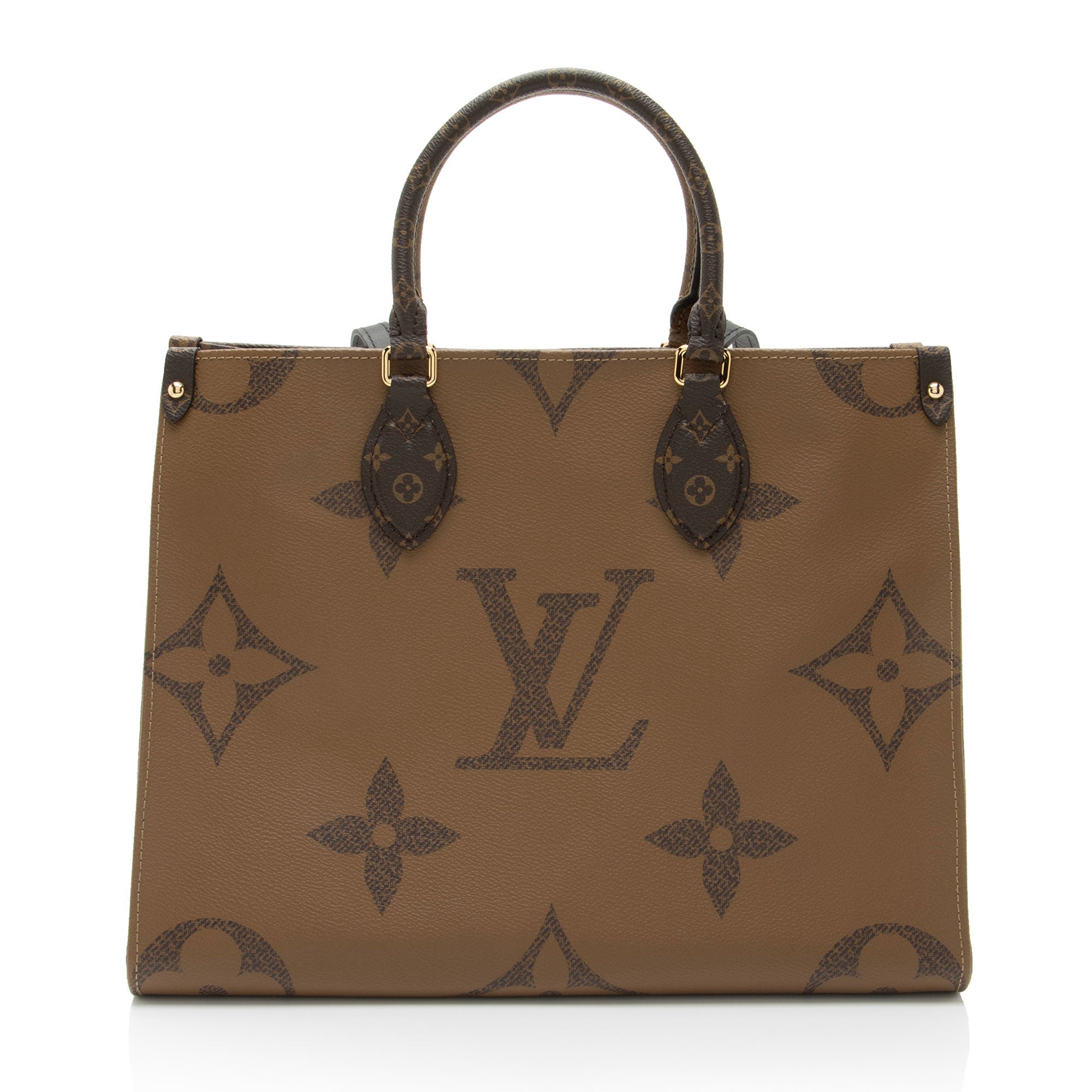 Louis Vuitton Giant Monogram Canvas Onthego MM Tote (SHF-KrVC5o)