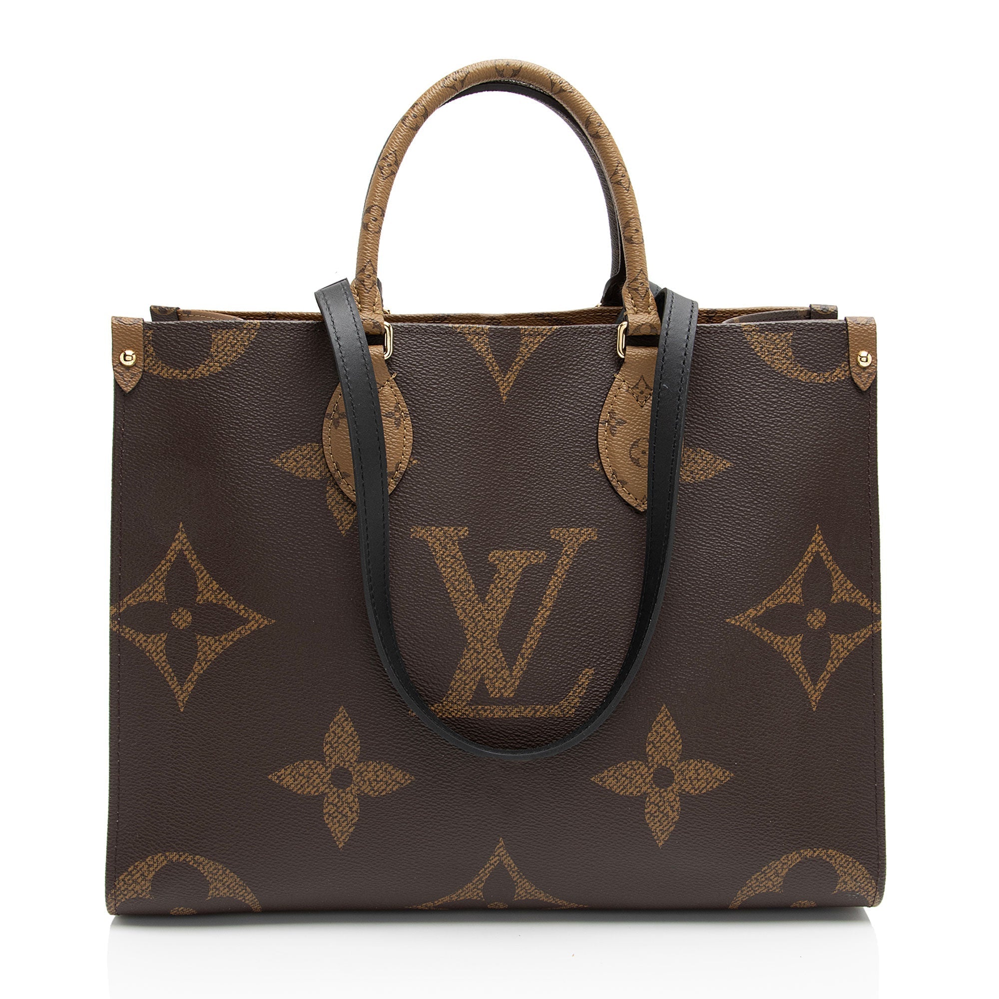 Louis Vuitton Giant Monogram Canvas Onthego MM Tote (SHF-CIYP1M)