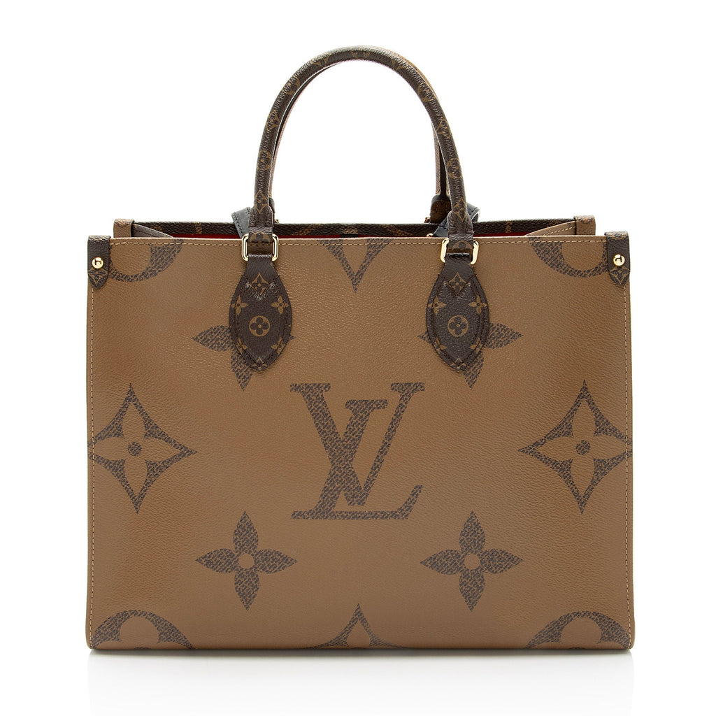 Louis Vuitton Giant Monogram Canvas Onthego MM Tote