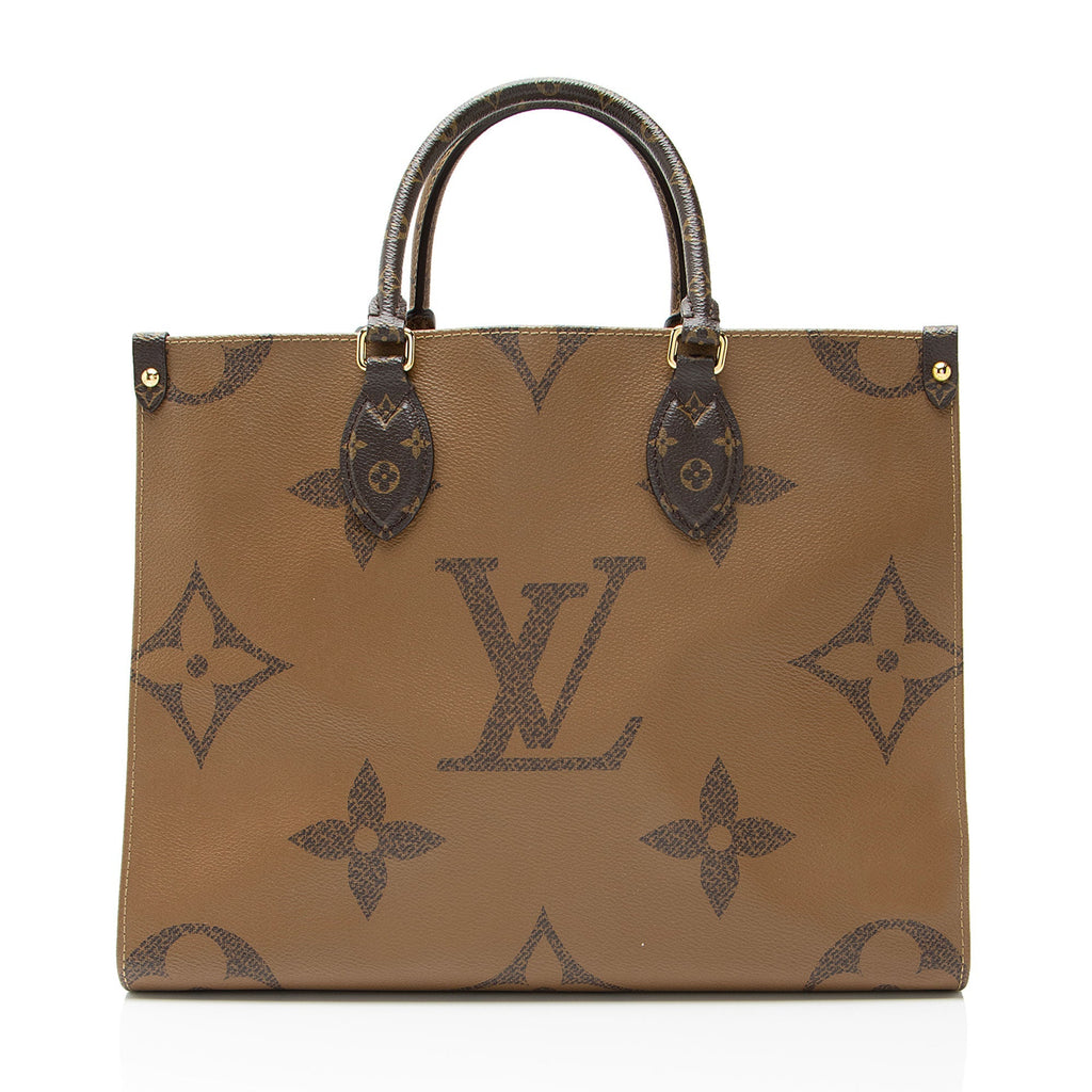 Louis Vuitton Giant Monogram Canvas Onthego MM Tote