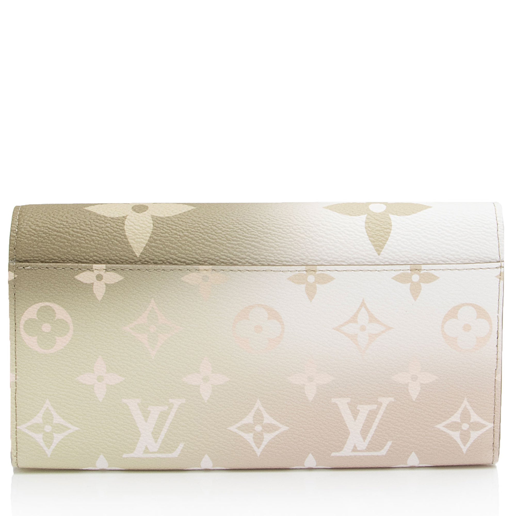 Louis Vuitton Giant Monogram Canvas Spring In The City Sarah Wallet (SHF-65K81f)