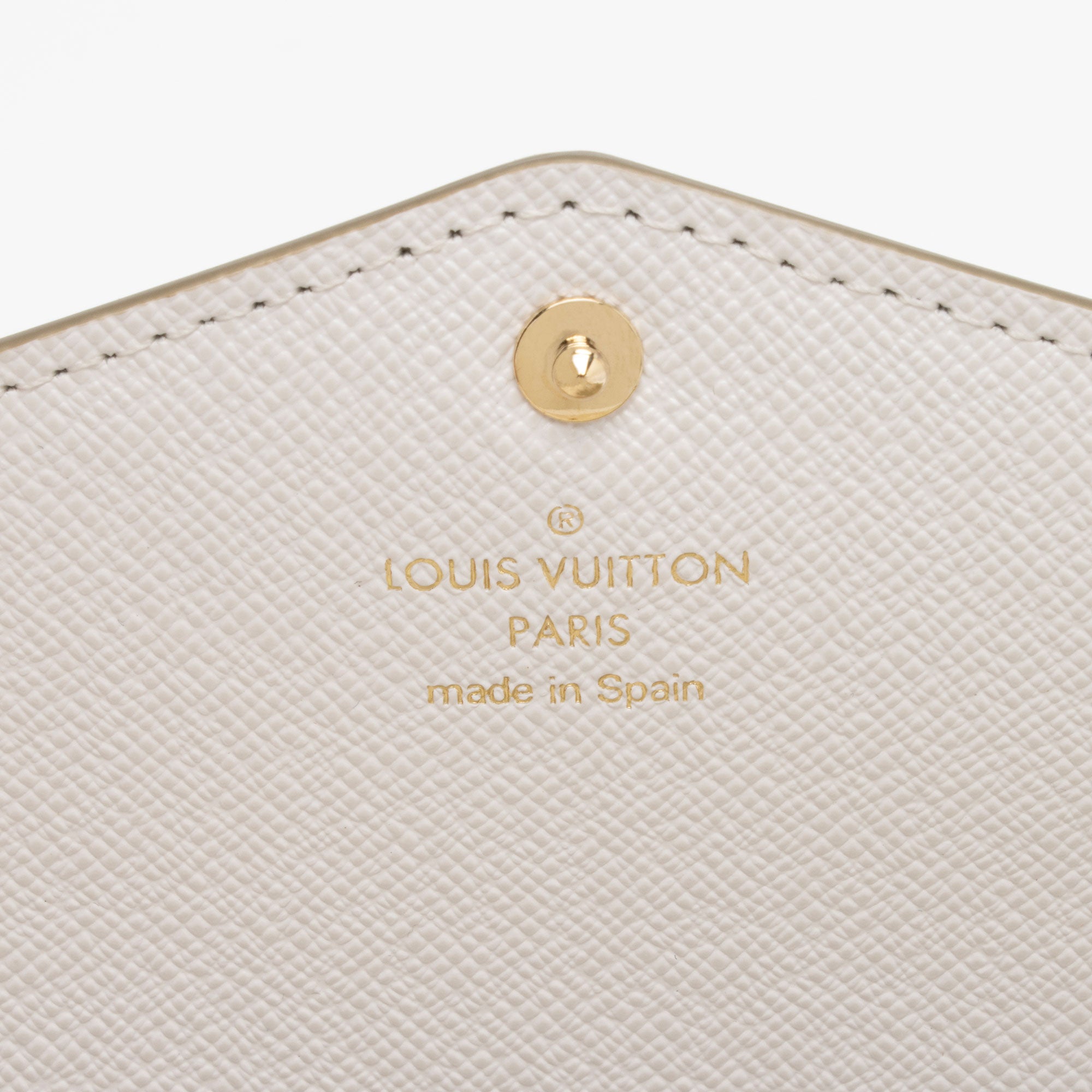 Louis Vuitton Giant Monogram Canvas Spring In The City Sarah Wallet (SHF-65K81f)