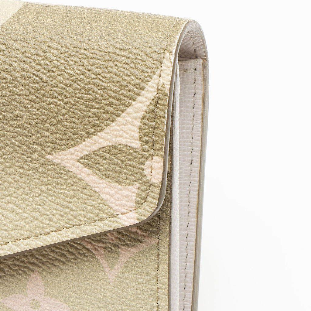 Louis Vuitton Giant Monogram Canvas Spring In The City Sarah Wallet