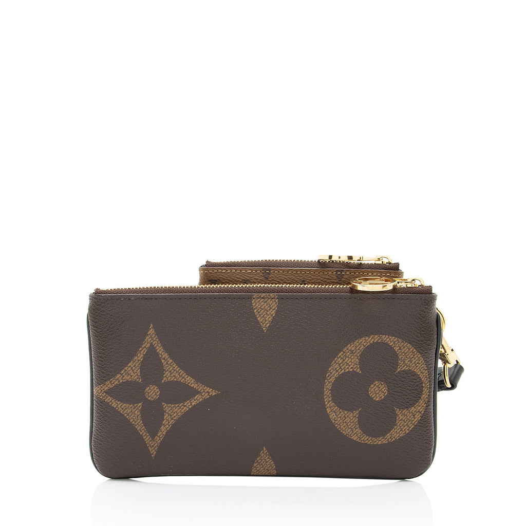 Louis Vuitton Giant Monogram Canvas Trio Pouch