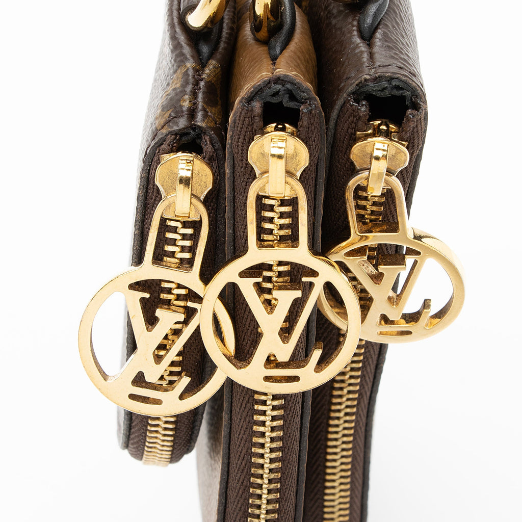 Louis Vuitton Giant Monogram Canvas Trio Pouch