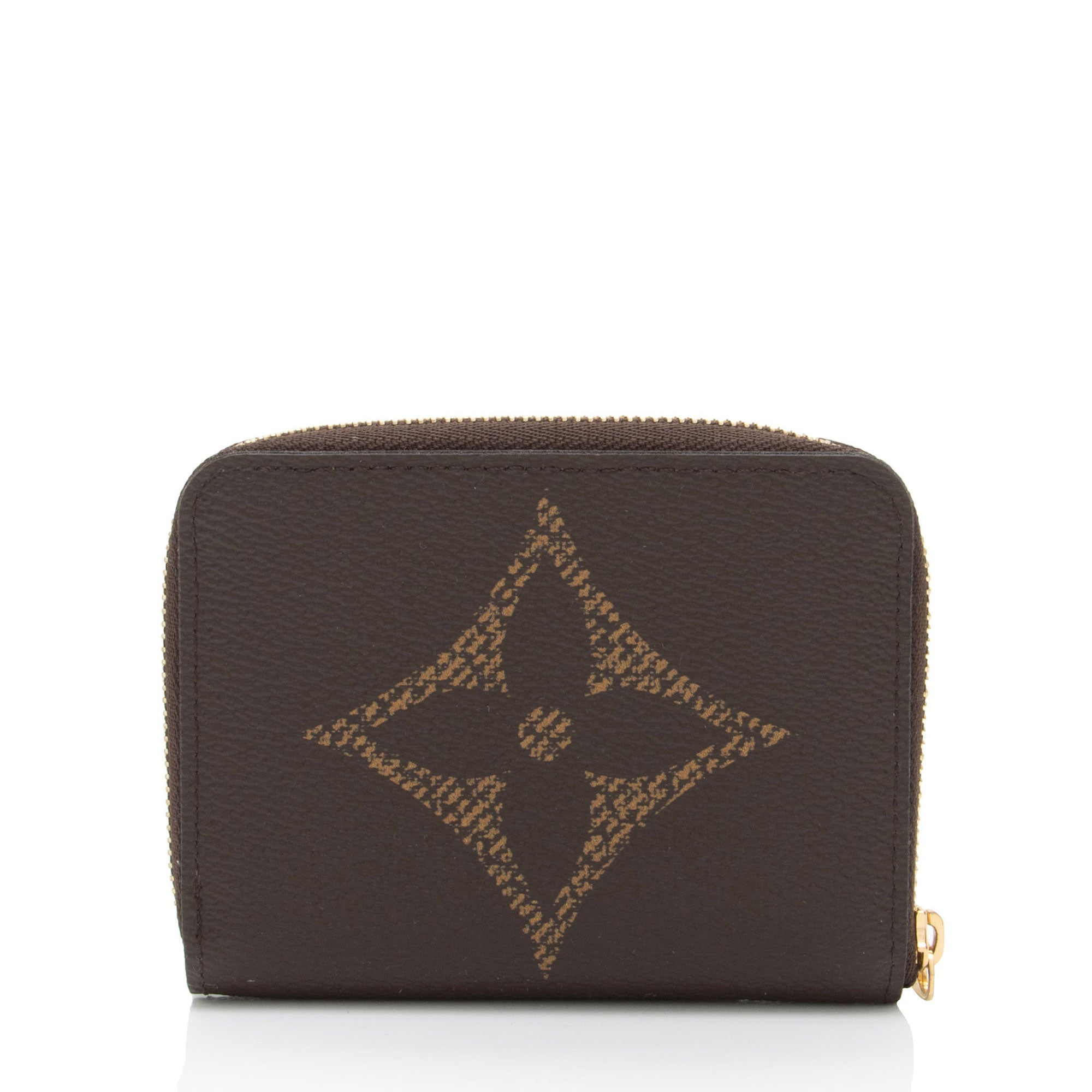 Louis Vuitton Giant Monogram Canvas Zippy Coin Wallet (SHF-Ij8yV0)