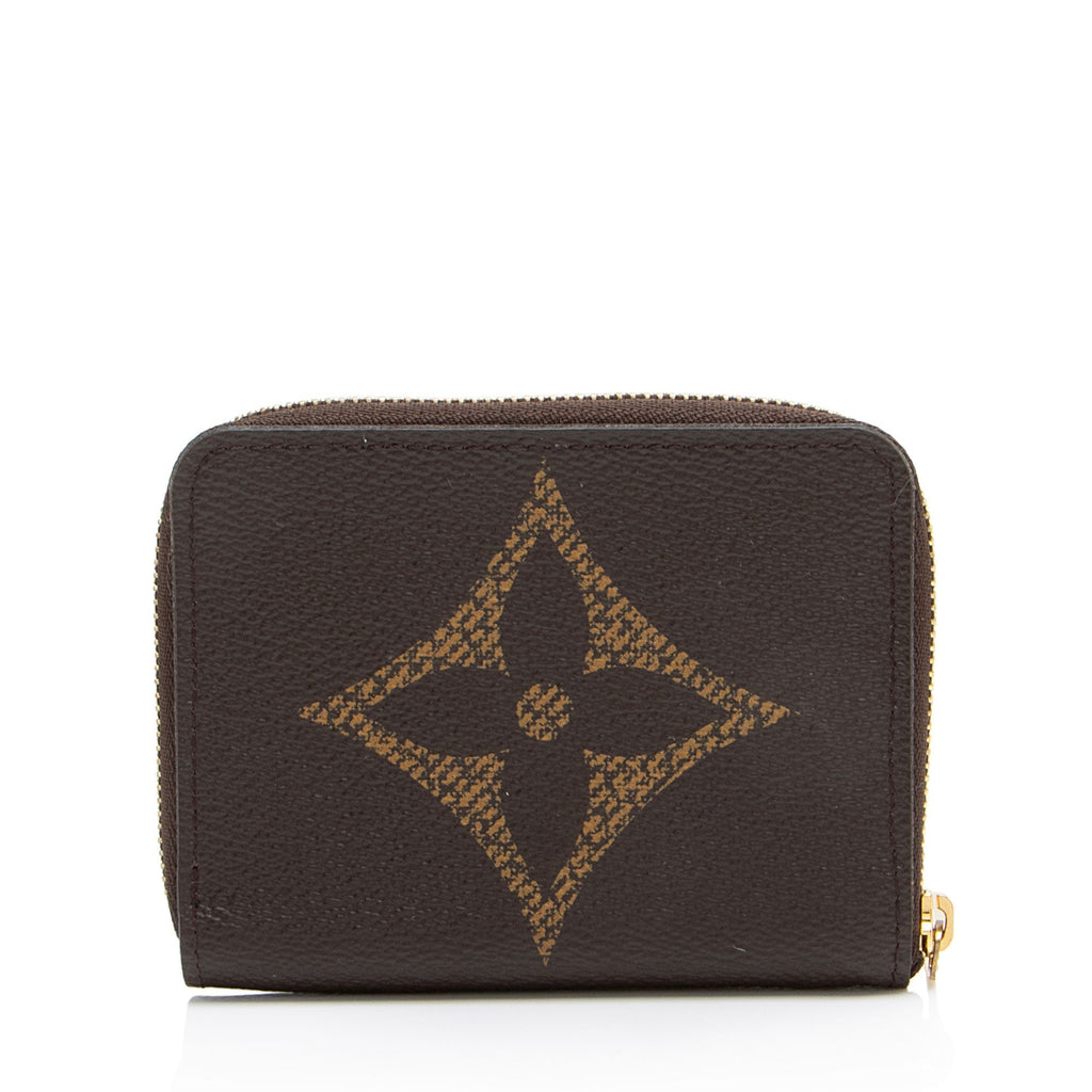 Louis Vuitton Giant Monogram Canvas Zippy Coin Wallet