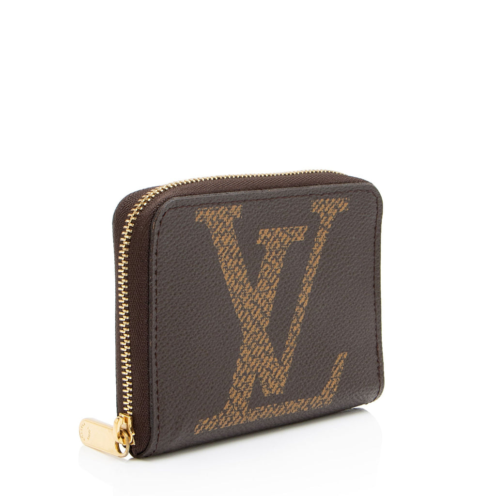 Louis Vuitton Giant Monogram Canvas Zippy Coin Wallet