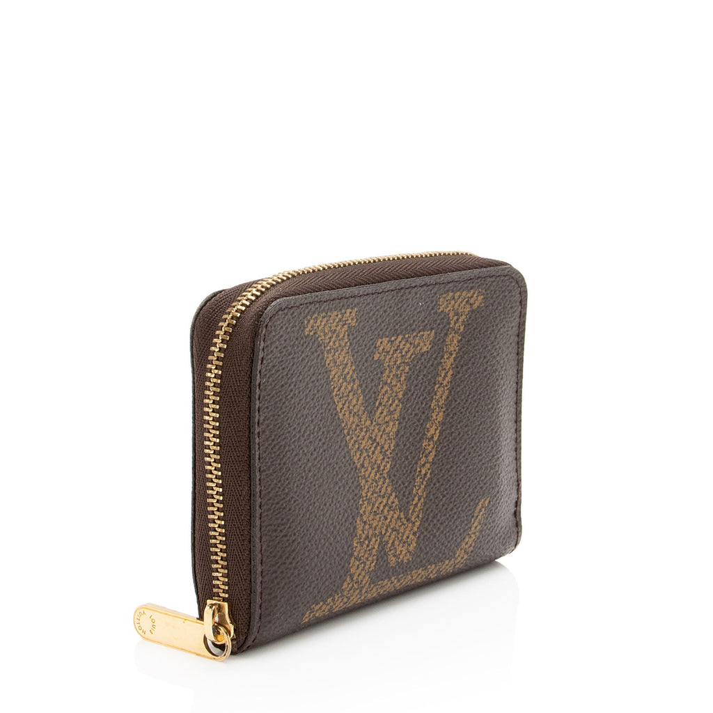 Louis Vuitton Giant Monogram Canvas Zippy Coin Wallet