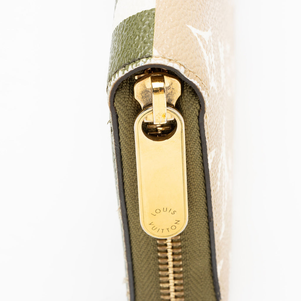 Louis Vuitton Giant Monogram Canvas Zippy Wallet