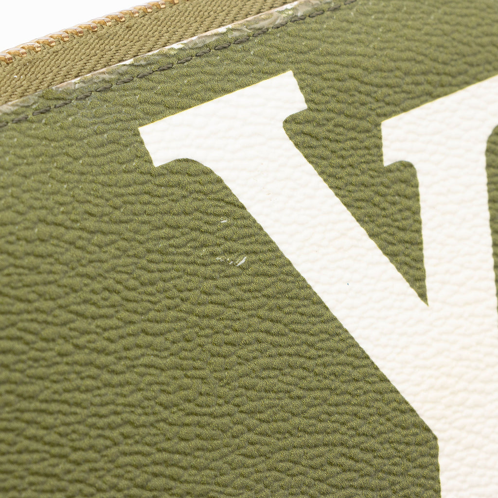 Louis Vuitton Giant Monogram Canvas Zippy Wallet