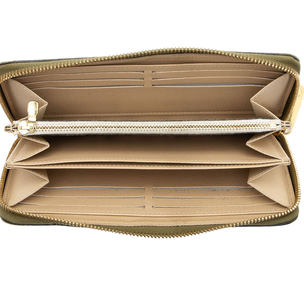 Louis Vuitton Giant Monogram Canvas Zippy Wallet