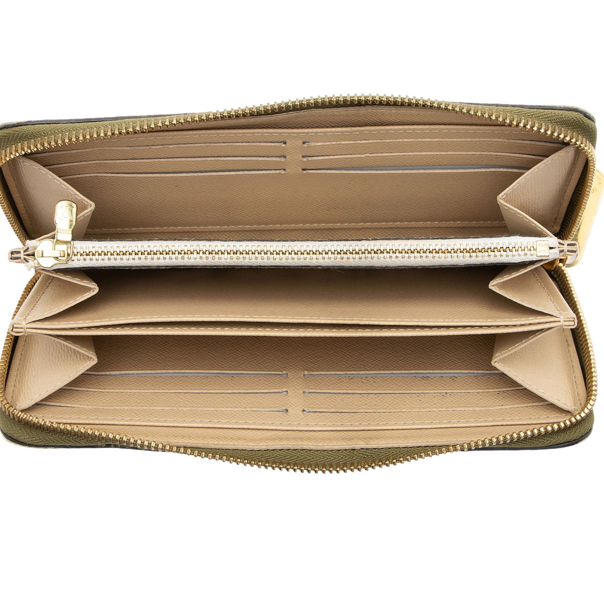Louis Vuitton Giant Monogram Canvas Zippy Wallet