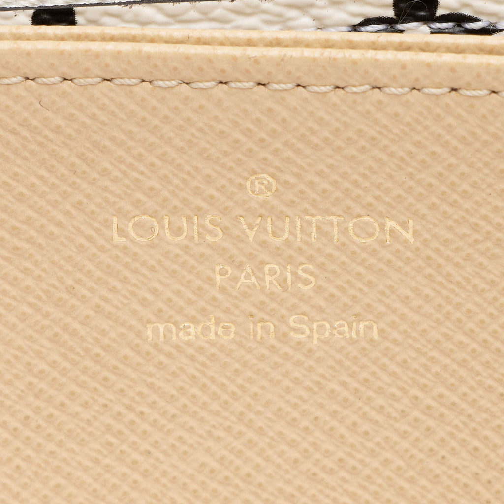 Louis Vuitton Giant Monogram Canvas Zippy Wallet