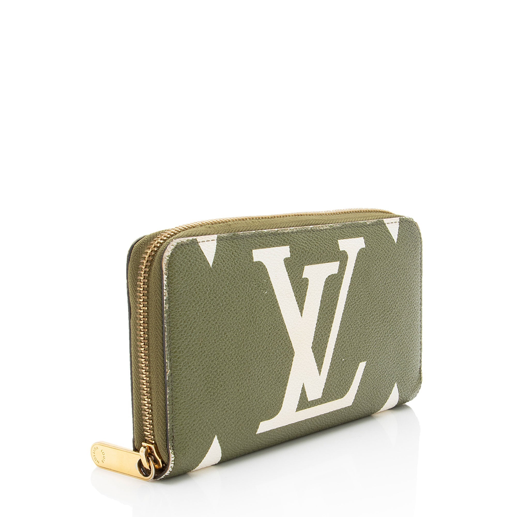 Louis Vuitton Giant Monogram Canvas Zippy Wallet