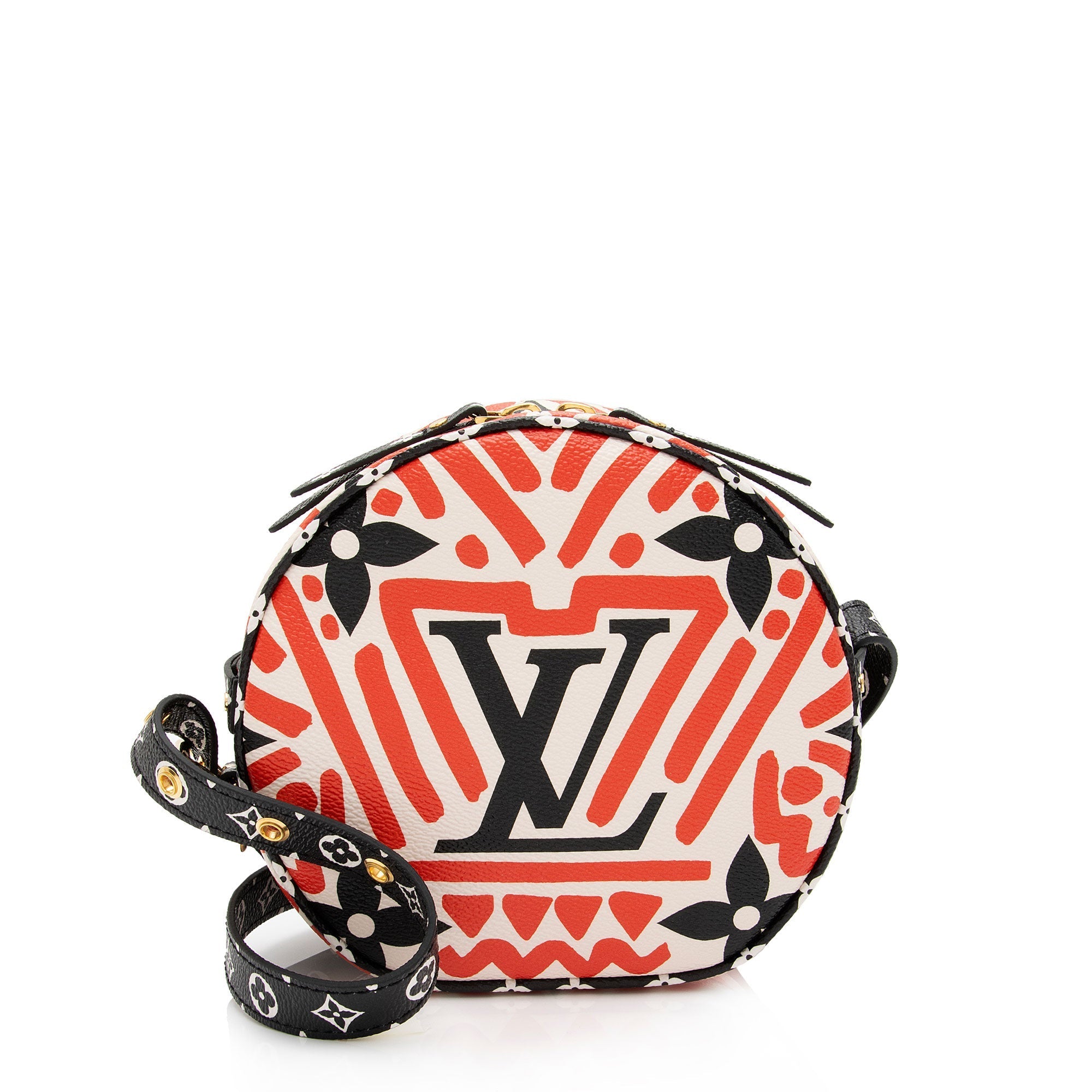 Louis Vuitton Giant Monogram Crafty Boite Chapeau Souple PM Bag (SHF-h3HnpR)