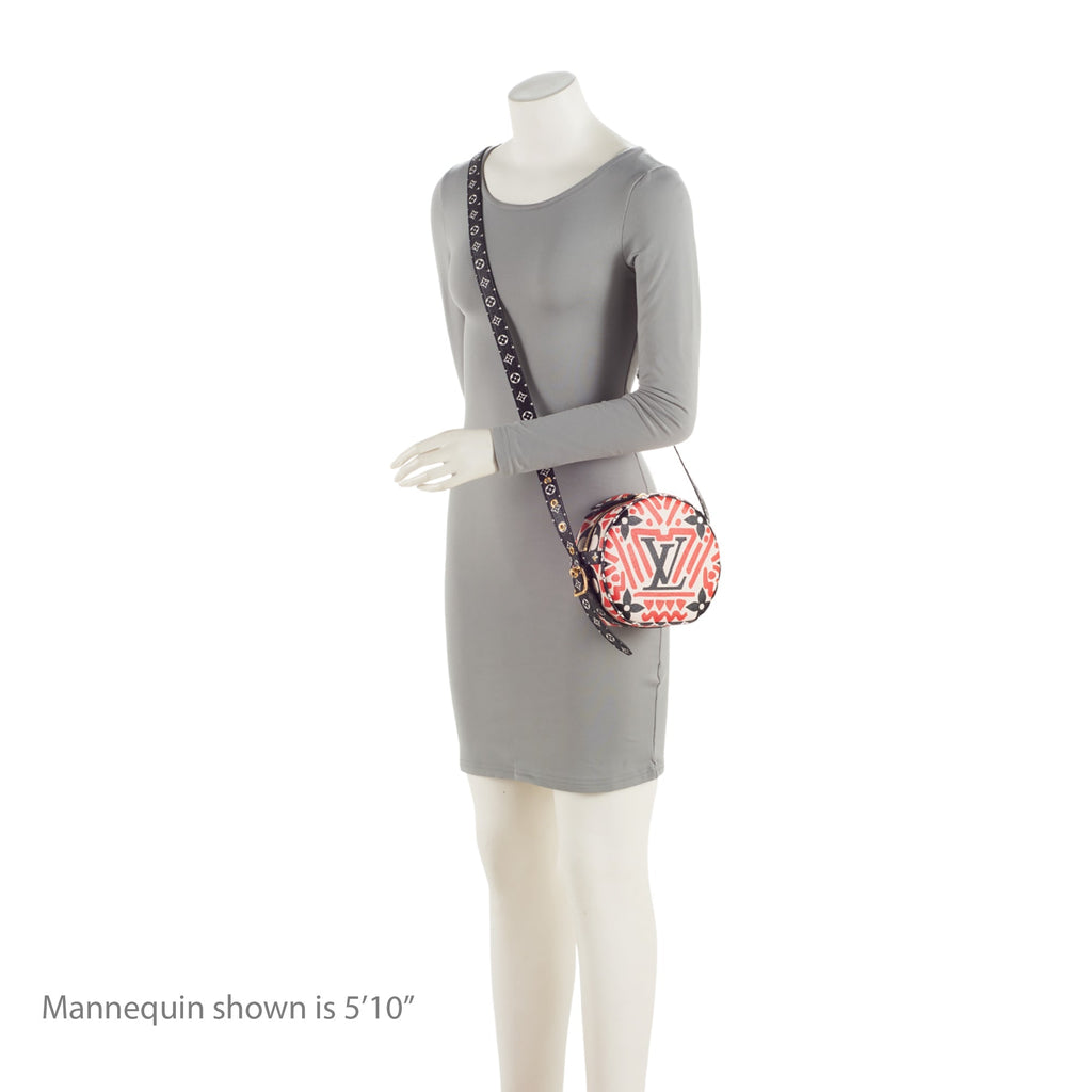 Louis Vuitton Giant Monogram Crafty Boite Chapeau Souple PM Bag (SHF-h3HnpR)